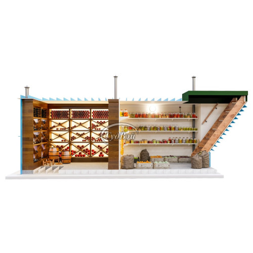 Пластиковый погреб ГудВэй Микс 3*2м