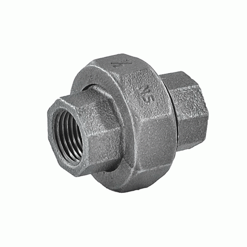 Соединение прямое чугунное неоцинкованное Fittex Plus 50х2" с американкой Соединение прямое чугунное неоцинкованное Fittex Plus 50х2" с американкой