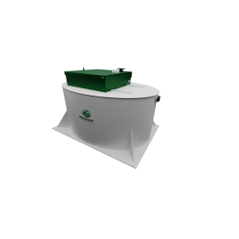 Аэрационная очистная станция Малахит GEO 8 ПР (ВЫСОТА 1200, ВРЕЗКА 320)