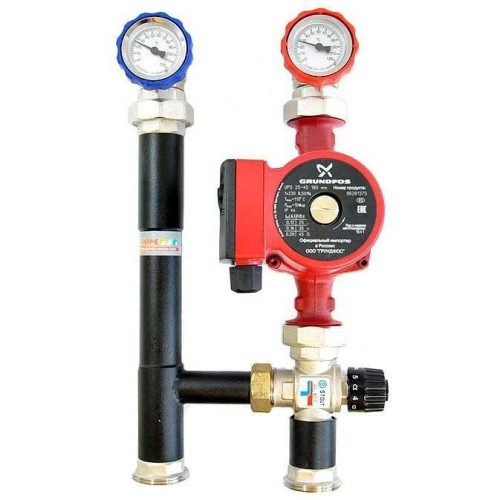 Группа быстрого монтажа Warme MASKE 40.3 (без насоса, с термостатическим клапаном t 20-43) Группа быстрого монтажа Warme MASKE 40.3 (без насоса, с термостатическим клапаном t 20-43)