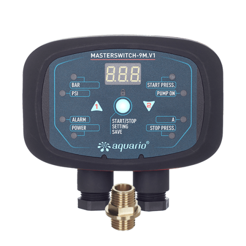 Блок автоматики-реле Aquario реле давления Masterswitch-9M.V1