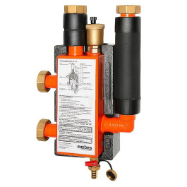 Гидравлическая стрелка Mebies МНK 25 (2 м3 /ч, 60 кВт при 25 °С), DN 25, 6 бар M66391.2RU