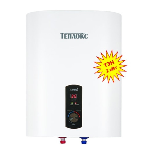 Накопительный водонагреватель ЭВН-НЕРЖ ТЕПЛОКС 30 л