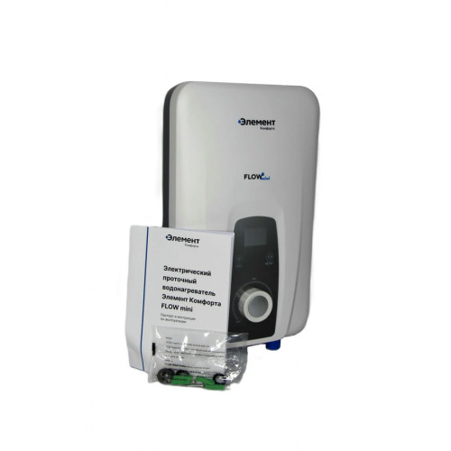 Проточный водонагреватель Элемент Комфорта Flow Mini 4.5 Проточный водонагреватель Элемент Комфорта Flow Mini 4.5