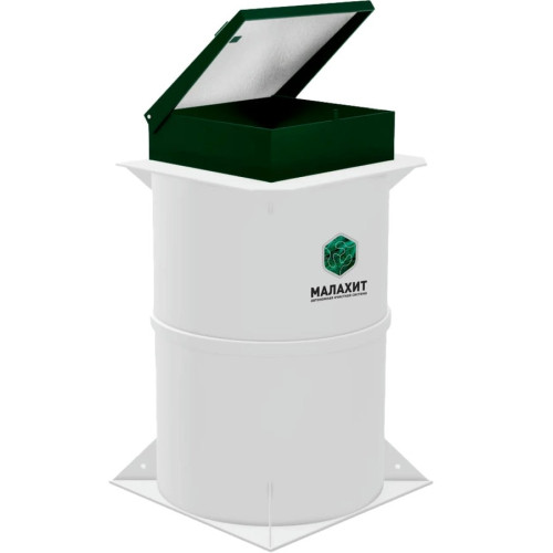 Аэрационная очистная станция Малахит CLASSIC 10 ПР (НАСОС В КОМПЛЕКТЕ)