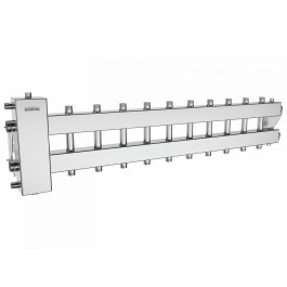 Коллектор нержавеющий Gidruss BMSS-150-11DU до 150 кВт 1 1/2" 11 контуров