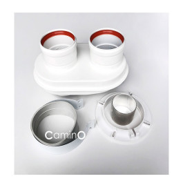 Адаптер моноблочный Camino 60/100-80/80 мм универсальный