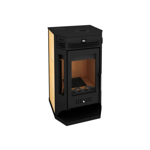Печь-камин Мета Москва 9 кВт с плитой