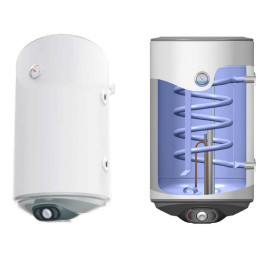 Бойлер косвенного нагрева настенный с ТЭНом Parpol MSH 100 литров