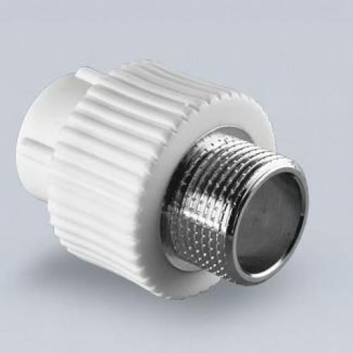 Муфта комбинированная нар.резьба Tebo D32 x 3/4"