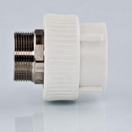 Муфта комбинированная нар.резьба под ключ Tebo D40 x 1.1/4"