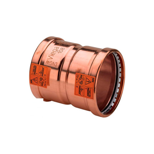 Муфта соединительная медная Viega Profipress XL c SC-Contur ДУ 108 (арт.477073)