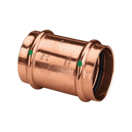 Муфта надвижная медная Viega Profipress c SC-Contur ДУ 12 (арт.713416)