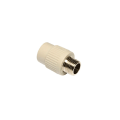 Муфта полипропиленовая Ekoplastik Wavin 50x1 1/2" НР резьба с многогранником