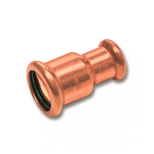 Муфта переходная Sanha 35х28 мм медная под пресс арт.162403528