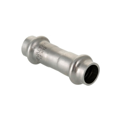 Муфта пресс Valtec VT.INOX-PRESS 18x15мм из нержавейки (арт.VTi.903.I.001815)