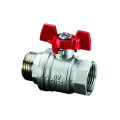 Кран шаровый Oventrop Optibal 1" НР/BР ручка-бабочка (арт.1076308)