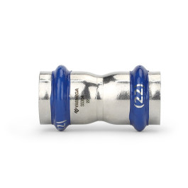 Муфта двухраструбная Varmega Inox Press 15х15 мм