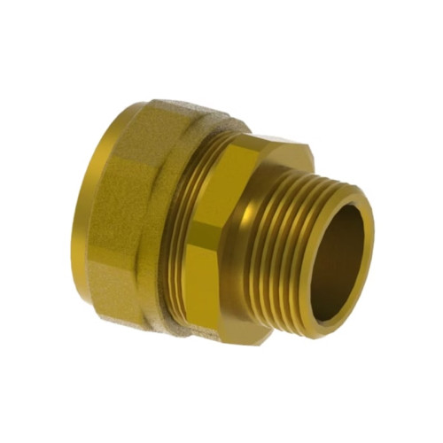 Муфта латунная Hela для полимерных труб 32х1" (4.4мм)