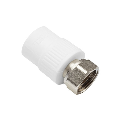 Муфта полипропиленовая Fusitek с НГ гайкой 20х1/2"мм