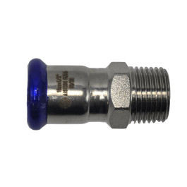 Пресс-муфта с НР резьбой MVI 54х2" мм нержавеющая