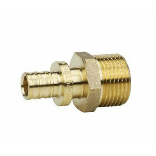 Муфта с НР резьбой латунная Varmega Slide-fit 20х1/2"мм