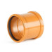 Муфта соединительная рыжая Ø160 ПВХ Nashorn