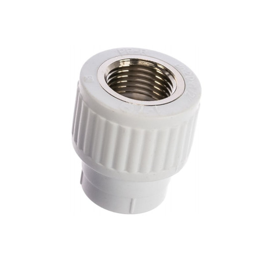 Муфта полипропиленовая Fusitek с ВР резьбой 25х3/4"мм