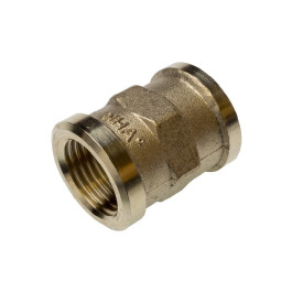 Муфта бронзовая Sanha Purafit 1/2" с ВР/ВР резьбой, 3270 арт.1327012