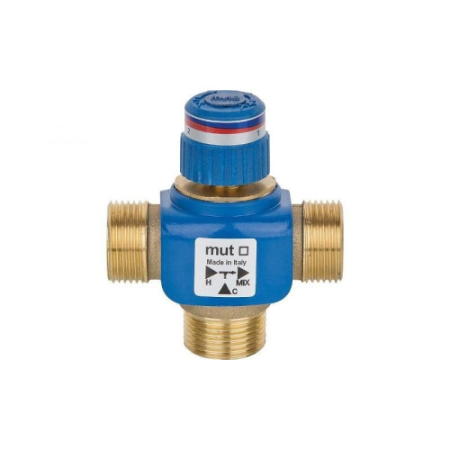 Клапан регулируемый термостатический смесительный MUT RAW KVs4 20-43 Клапан регулируемый термостатический смесительный MUT RAW KVs4 20-43