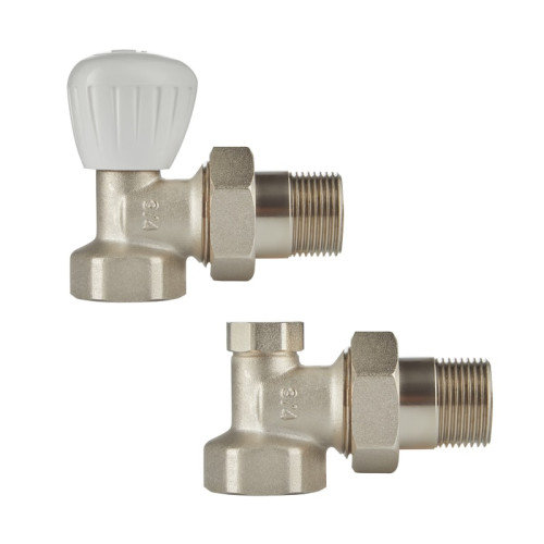 Набор ручной регулировки радиатора Royal Thermo, угловой 3/4"