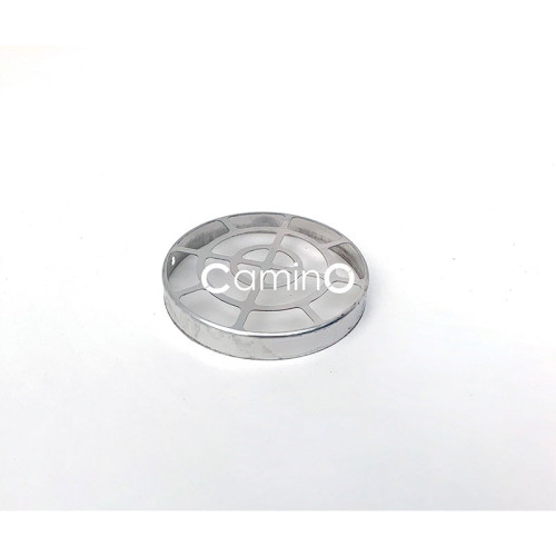 Наконечник горизонтальный для воздухозабора Camino алюминий 80 мм