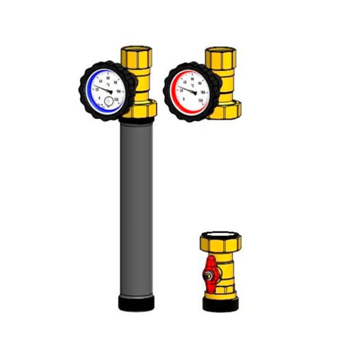 Насосная группа Smart Install без насоса и теплоизоляции Насосная группа Smart Install без насоса и теплоизоляции