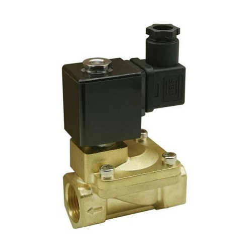 Клапан соленоидный (электромагнитный) Stout непрямого действия НЗ 220В 1"