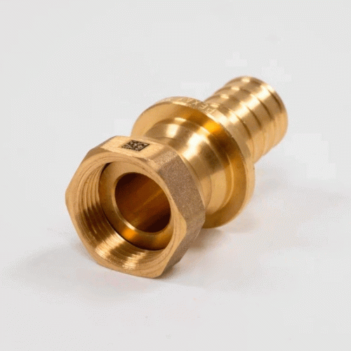 Переходник с НГ гайкой Rehau Rautitan 16x3/4" (MX) DZR латунь