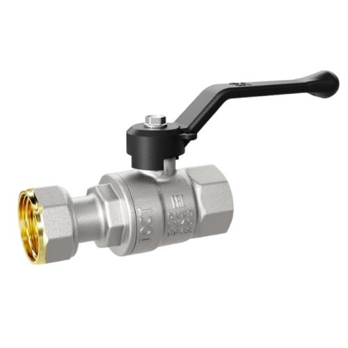 Кран шаровой LD с НГ гайкой 1/2" ручка-рычаг Кран шаровой LD с НГ гайкой 1/2" ручка-рычаг