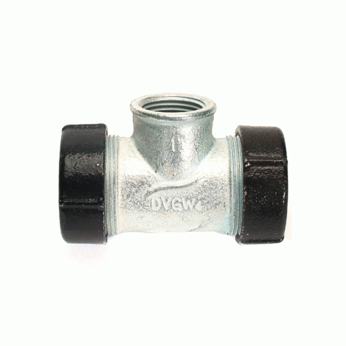 Тройник соединительный чугунный Gebo TK 32x1 1/4" ВР резьба