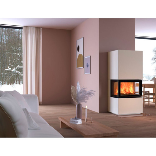 Печь-камин Nordpeis Davos U низкий топка N-29U