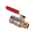 Кран шаровой Rommer 1 1/2" ВН/НР ручка-рычаг
