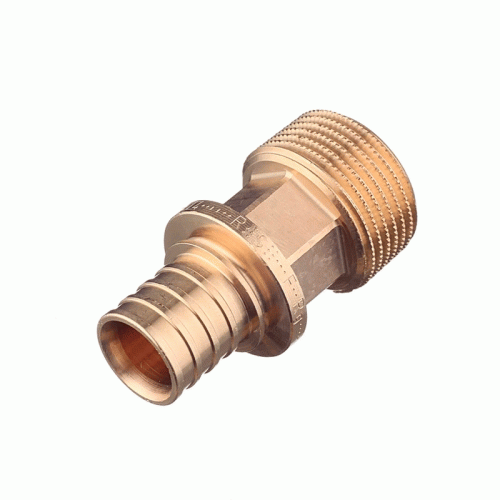 Переходник с НР резьбой Rehau Rautitan 20x1/2" DZR латунь (MX)