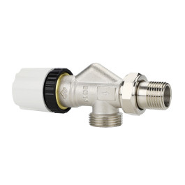 Термостатический клапан радиаторный осевой Varmega 1/2"х3/4"EK резьба НР/НР