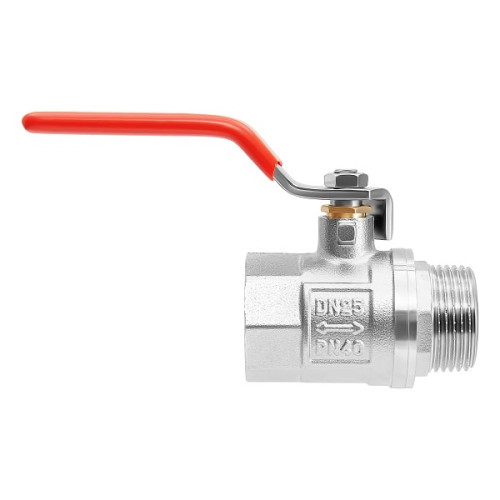 Кран шаровой Smart Install 3/4" ВР/НР резьба ручка-рычаг