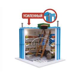 Пластиковый погреб ГудВэй Классик 1,5*1,5м