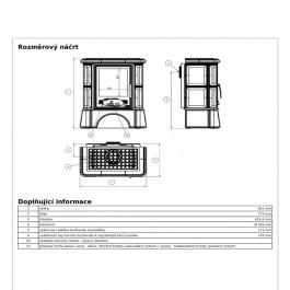 Печь-камин ABX Bavaria Exclusive кафельный цоколь ахорн
