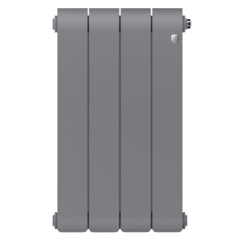Биметаллический радиатор Royal Thermo Infinity 500 Silver Satin (10 секций)