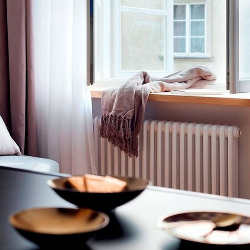 Стальной трубчатый радиатор Delta 2050 34 секции боковое подключение