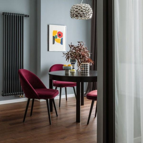 Стальной трубчатый радиатор Delta 2180 12 секций нижнее подключение с термовентилем Стальной трубчатый радиатор Delta 2180 12 секций нижнее подключение с термовентилем