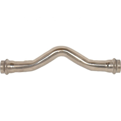 Обвод Rommer из нержавеющей стали 28 мм двухраструбный