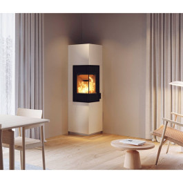 Печь-камин Nordpeis Odense II высокий топка S-31A Exclusive