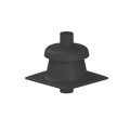 Оголовок дымохода на шахту Cox Geelen D=80мм, (CoxDENS PP)
